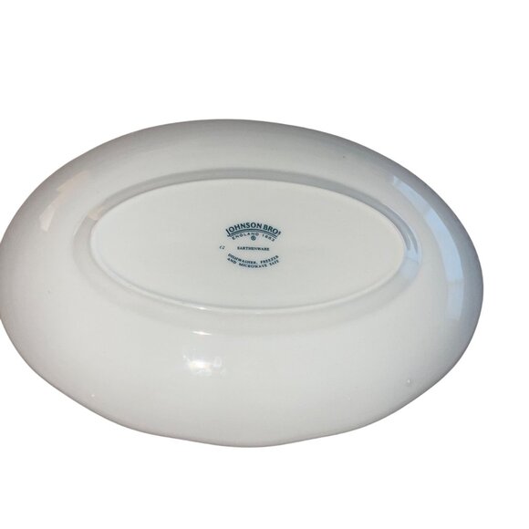 Johnson Brothers Asiatic Pheasant Black Gravy Boat And Saucer - Picture 7 of 7